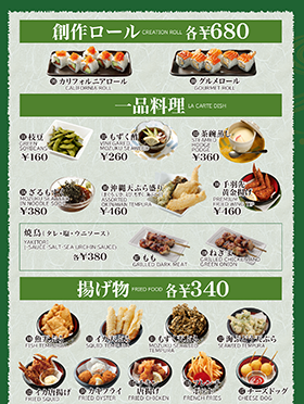 サイドメニュー